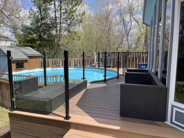 Cloture piscine Val-d'Or Abitibi